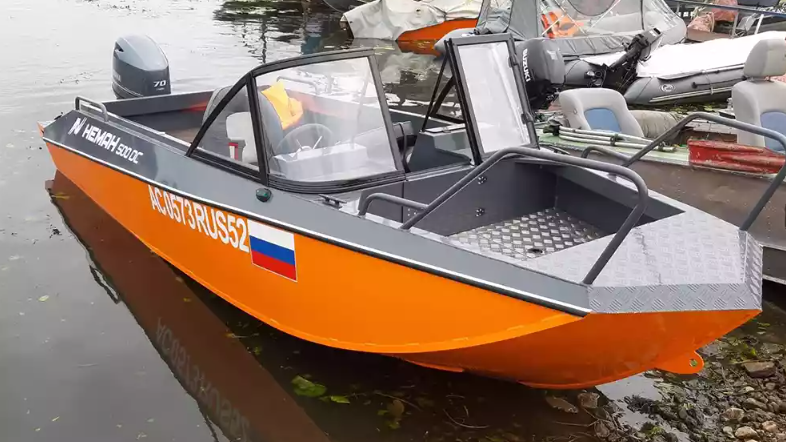 Алюминиевый катер Неман-500 DC в Сыктывкаре