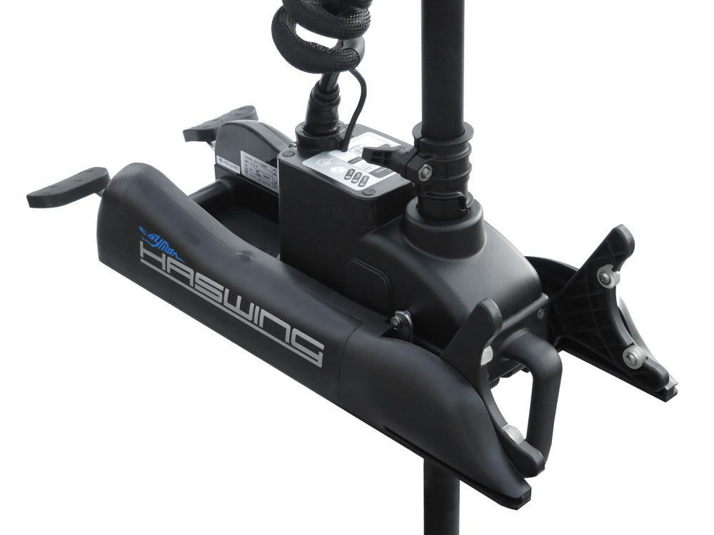 Лодочный электромотор якорь Haswing Cayman B, GPS, 12V, 55Lbs, нога 152 мм в Сыктывкаре