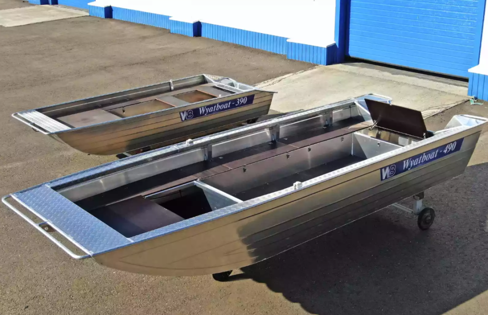 Алюминиевая лодка Wyatboat-490 Jonboat в Сыктывкаре
