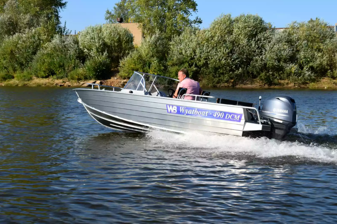 Алюминиевый катер Wyatboat-490 DCM в Сыктывкаре