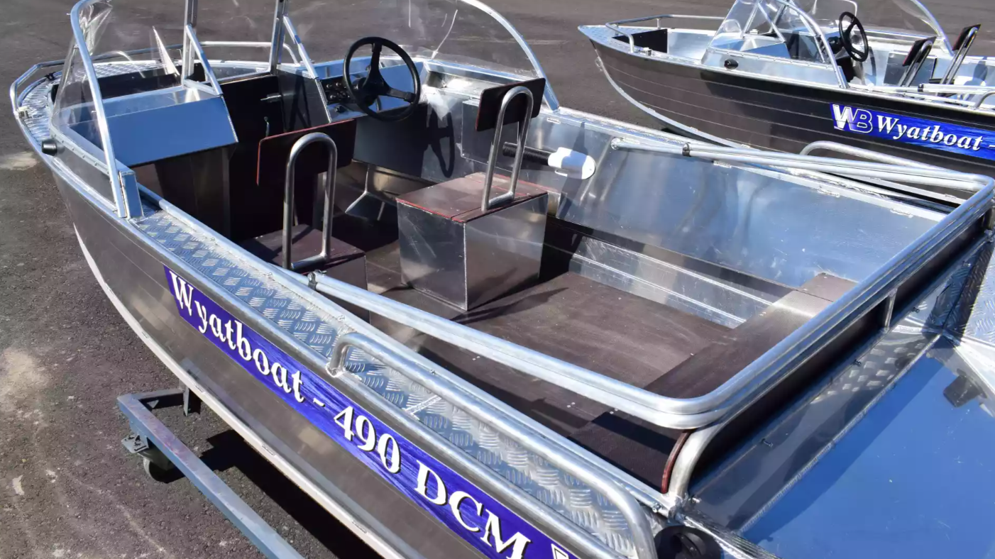 Алюминиевый катер Wyatboat-490 DCM в Сыктывкаре