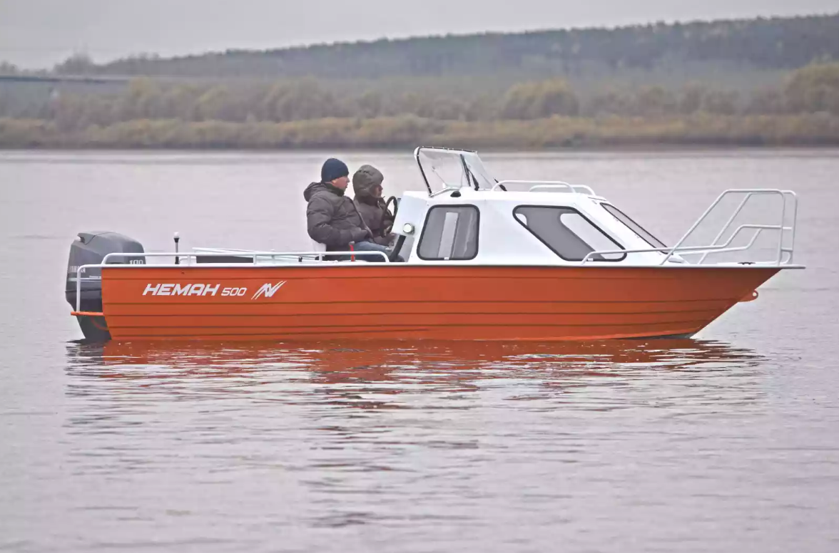 Алюминиевый катер Неман-500 (каютный) в Сыктывкаре