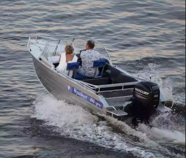 Алюминиевый катер Wyatboat-490 Pro в Сыктывкаре