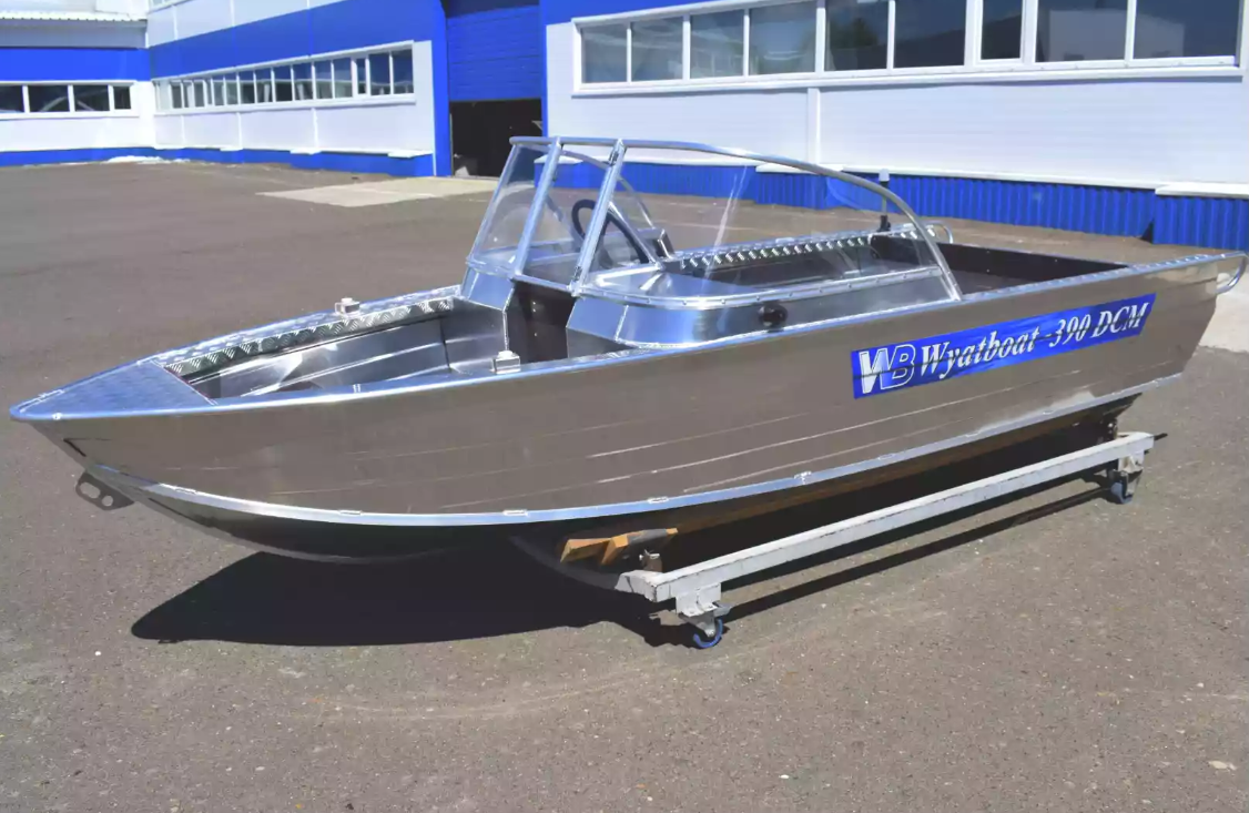 Алюминиевая лодка Wyatboat-390 DCM в Сыктывкаре
