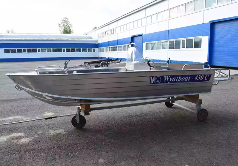 Алюминиевый катер Wyatboat-430 C в Сыктывкаре