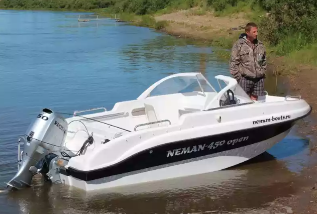 Стеклопластиковый катер Neman-450 Open в Сыктывкаре