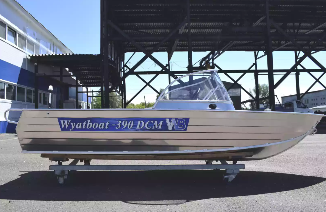 Алюминиевая лодка Wyatboat-390 DCM в Сыктывкаре