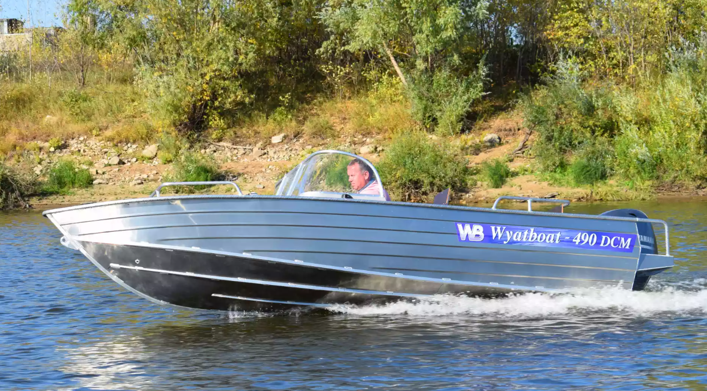 Алюминиевый катер Wyatboat-490 DCM в Сыктывкаре