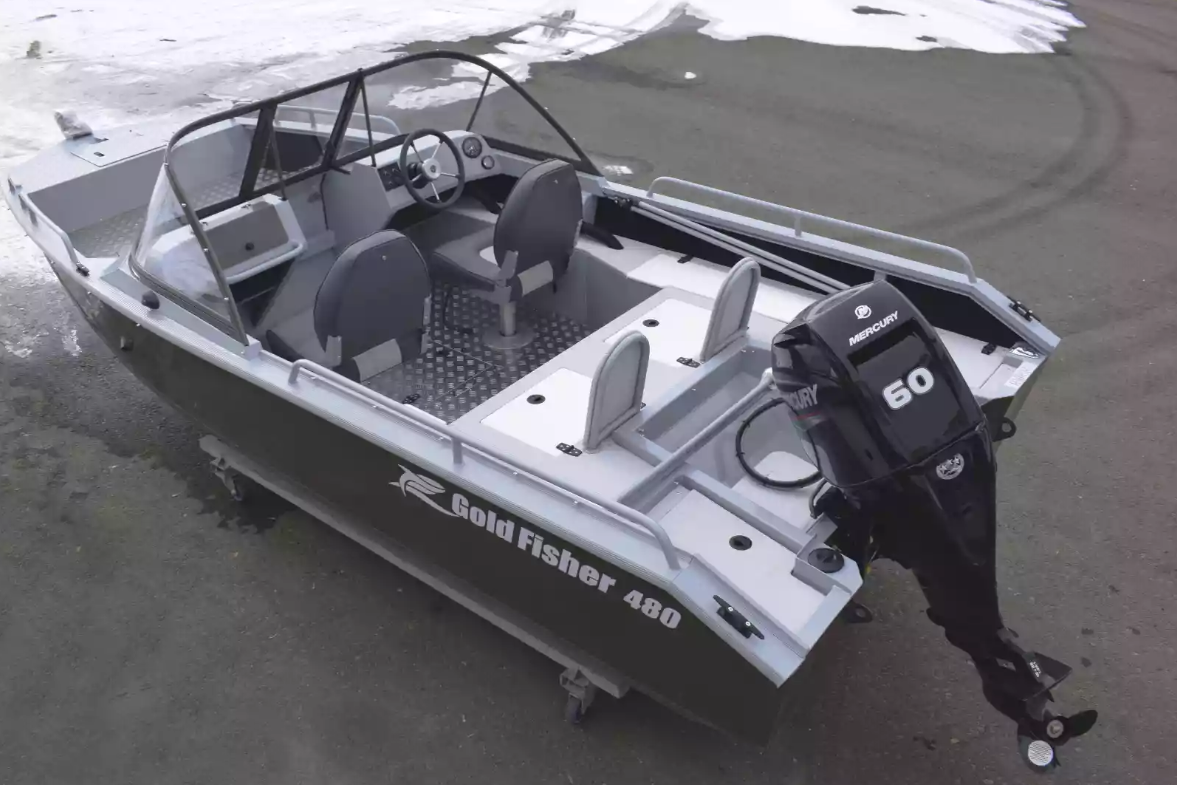 Алюминиевый катер Gold Fisher 480 DCM FISH в Сыктывкаре