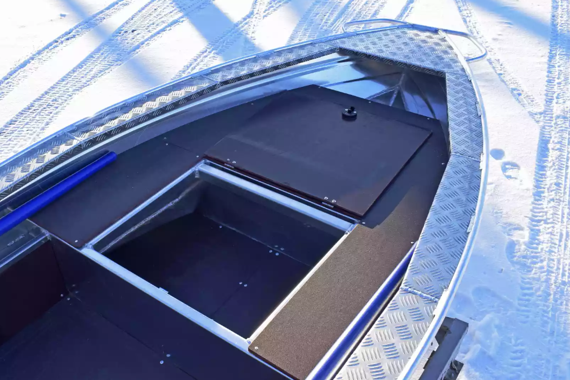 Алюминиевая лодка Wyatboat-370 Р FISH в Сыктывкаре