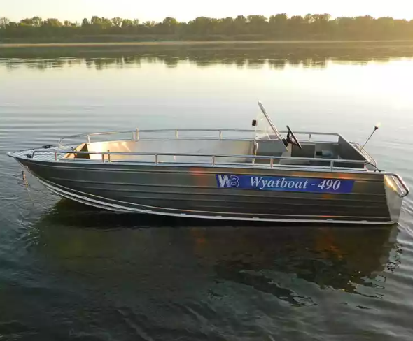 Алюминиевый катер Wyatboat-490 C в Сыктывкаре