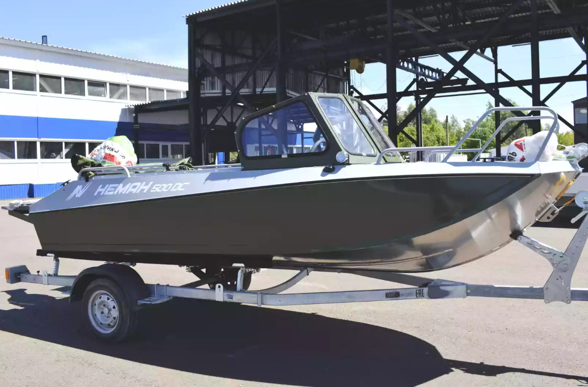 Алюминиевый катер Неман-500 DC Pro в Сыктывкаре