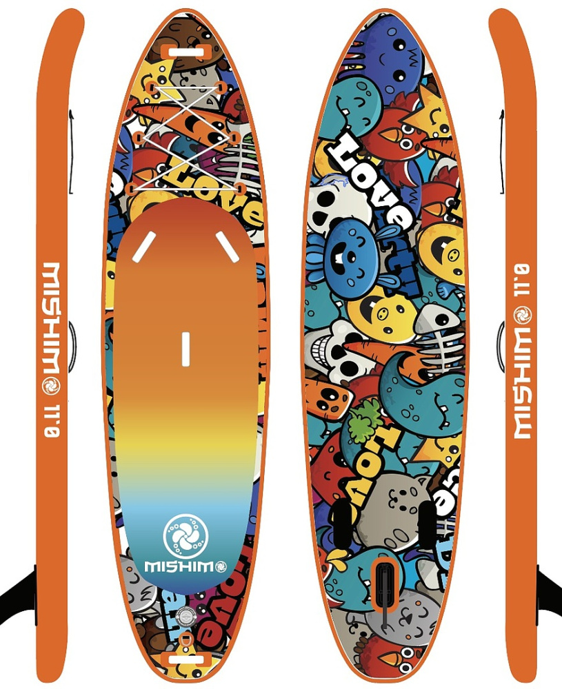 SUP (САП) Доска MISHIMO CRAZY-LINE 10.6’ (325см) в Сыктывкаре