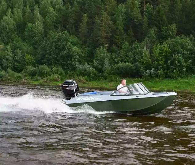 Алюминиевый катер Неман 500 DC водомёт в Сыктывкаре