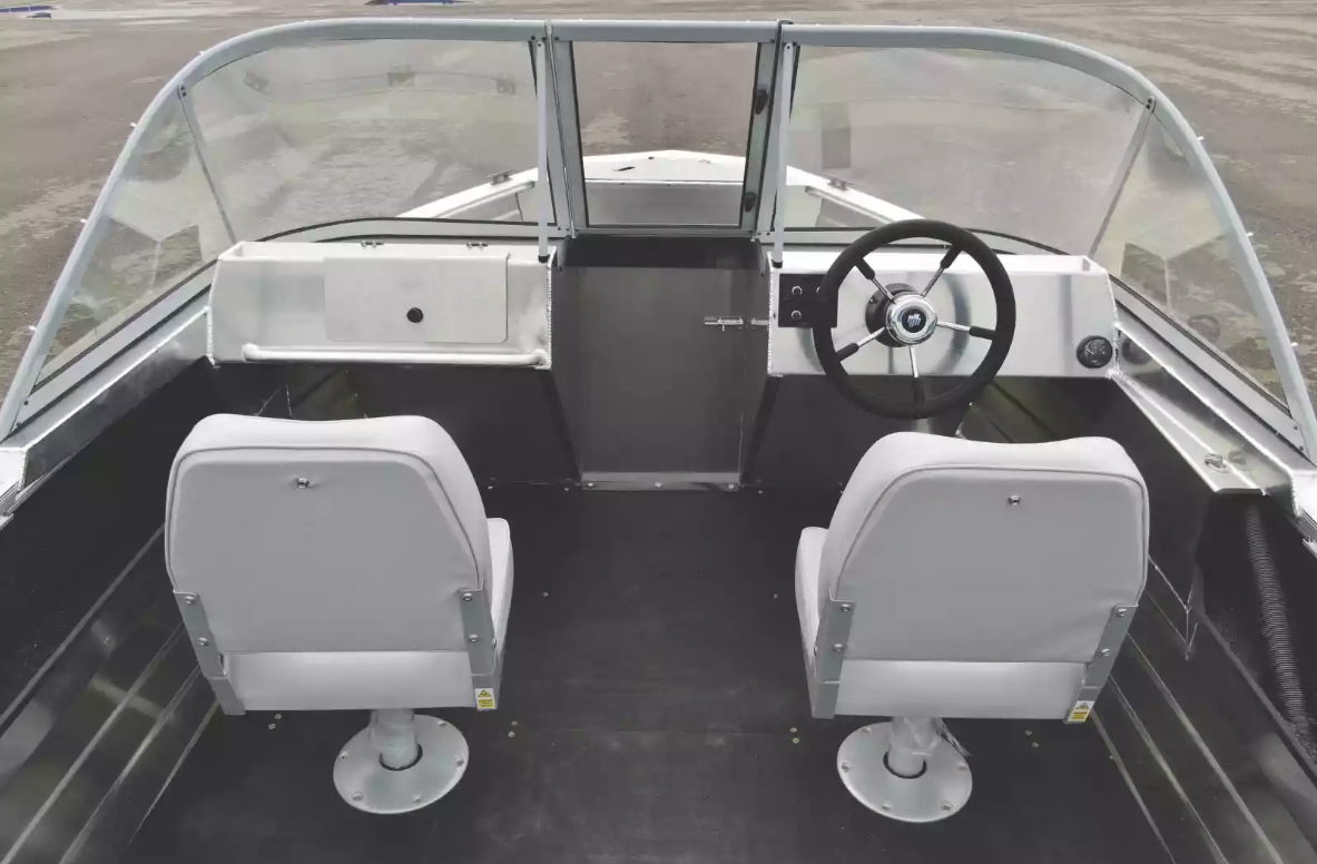 Алюминиевый катер Неман-450 DC NEW без покраски в Сыктывкаре