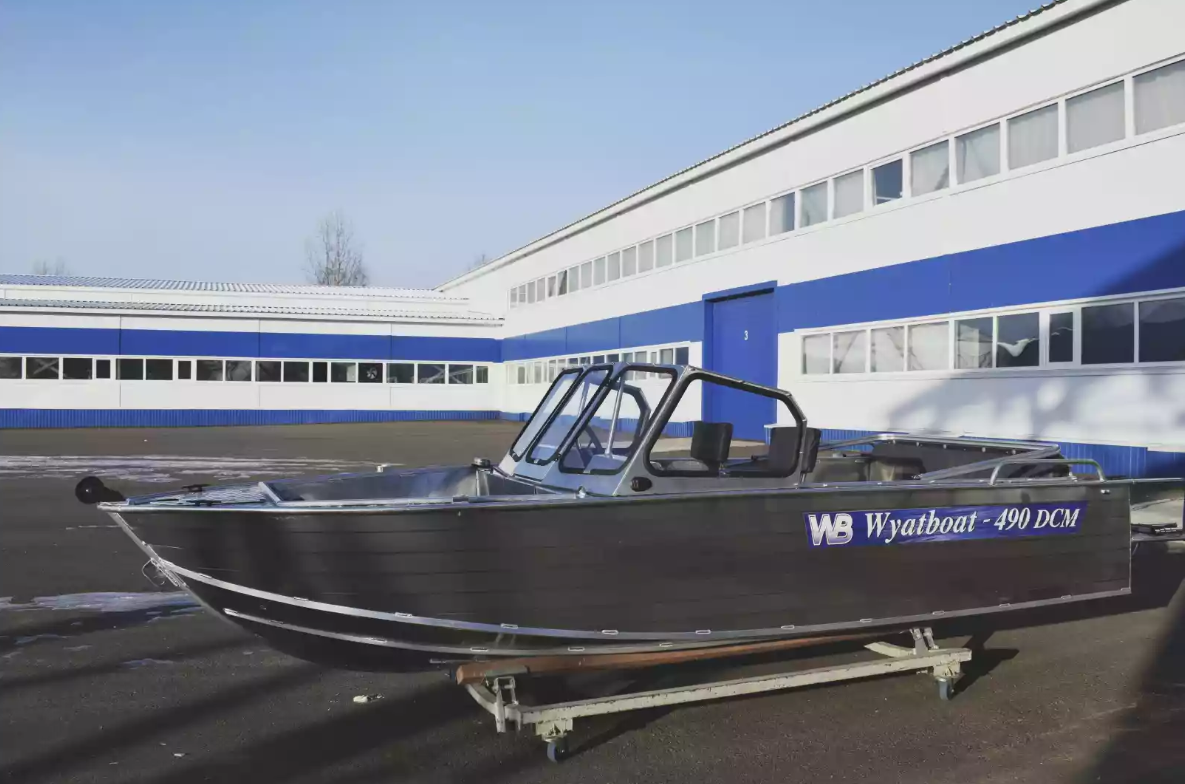 Алюминиевый катер Wyatboat-490 DCM Pro в Сыктывкаре