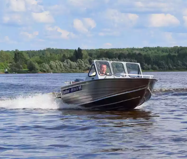 Алюминиевый катер Wyatboat-490 DCM Pro в Сыктывкаре