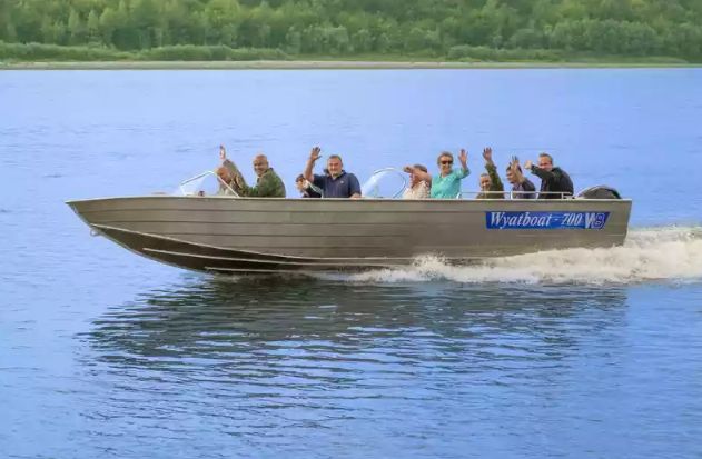 Алюминиевый катер Wyatboat-700 в Сыктывкаре
