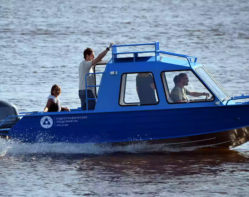 Алюминиевый катер Неман-500 (закрытая рубка) в Сыктывкаре