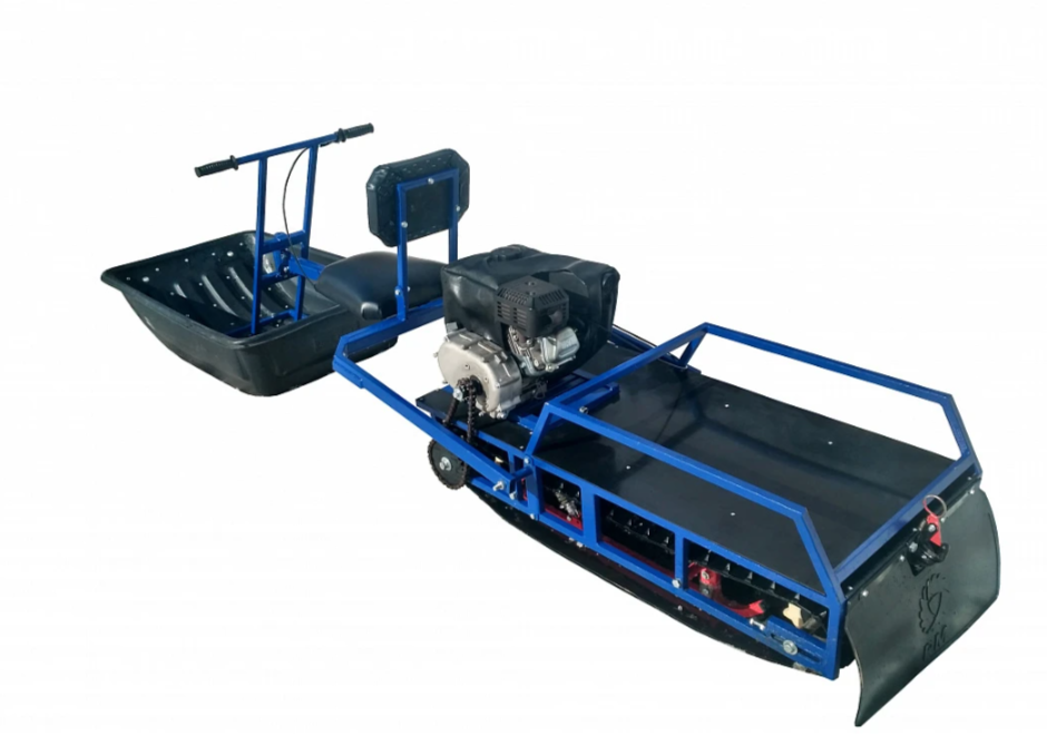 Мотобуксировщик толкач Альбатрос-XL8 с модулем. С фарой, склизы в Сыктывкаре