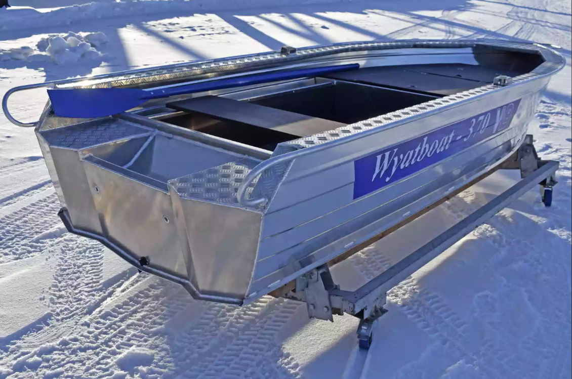 Алюминиевая лодка Wyatboat-370 Р FISH в Сыктывкаре