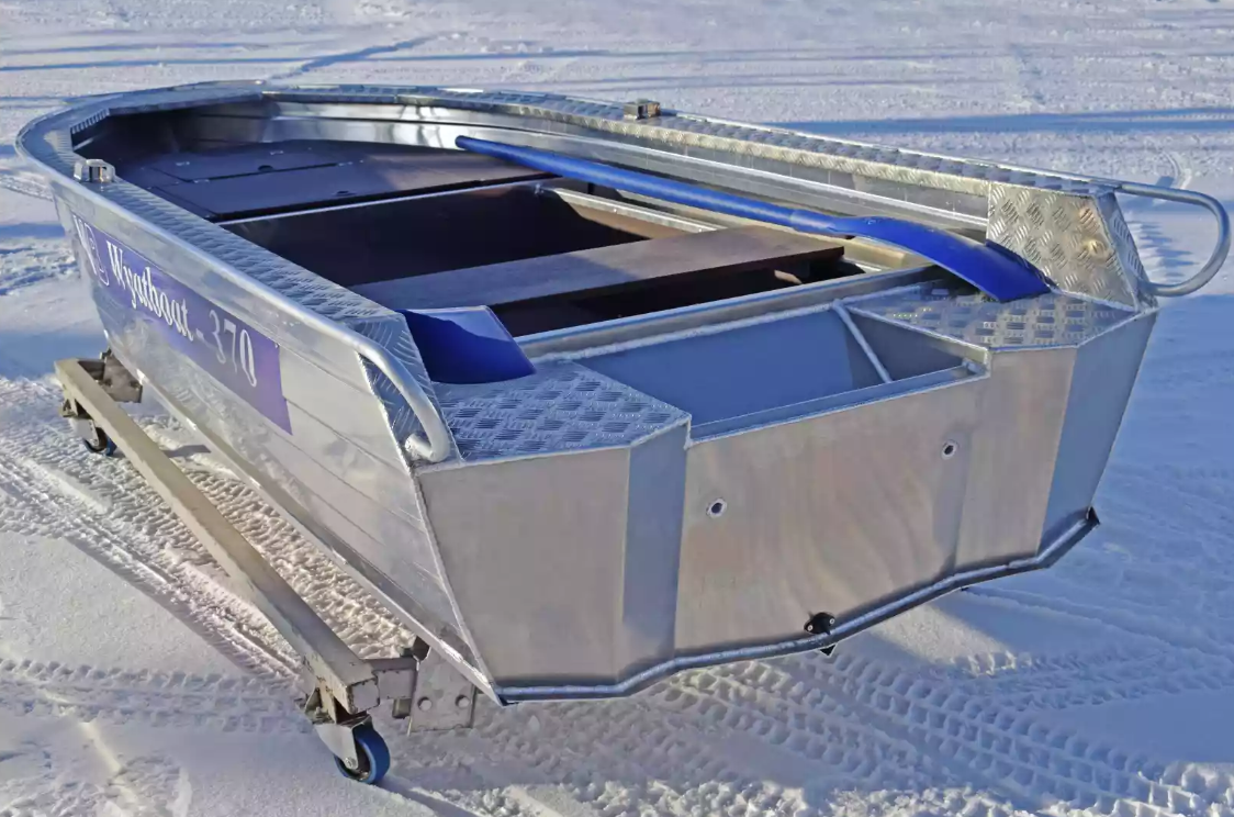 Алюминиевая лодка Wyatboat-370 Р FISH в Сыктывкаре
