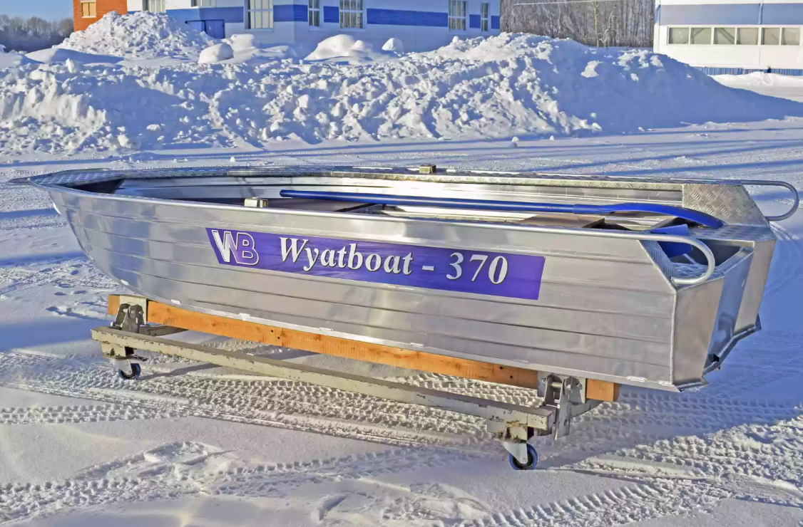 Алюминиевая лодка Wyatboat-370 Р FISH в Сыктывкаре