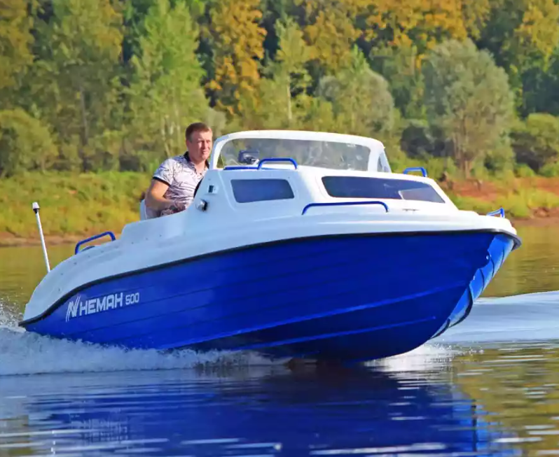 Комбинированный катер Neman-500 с каютой в Сыктывкаре