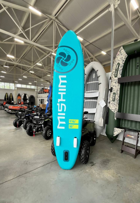 SUP (САП) Доска MISHIMO PRO-MAX Light Teal 11’ (335см) в Сыктывкаре