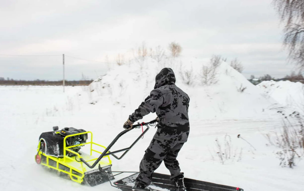 Мотобуксировщик Бурлак ХОЗЯИН-1 (капот металл) в Сыктывкаре