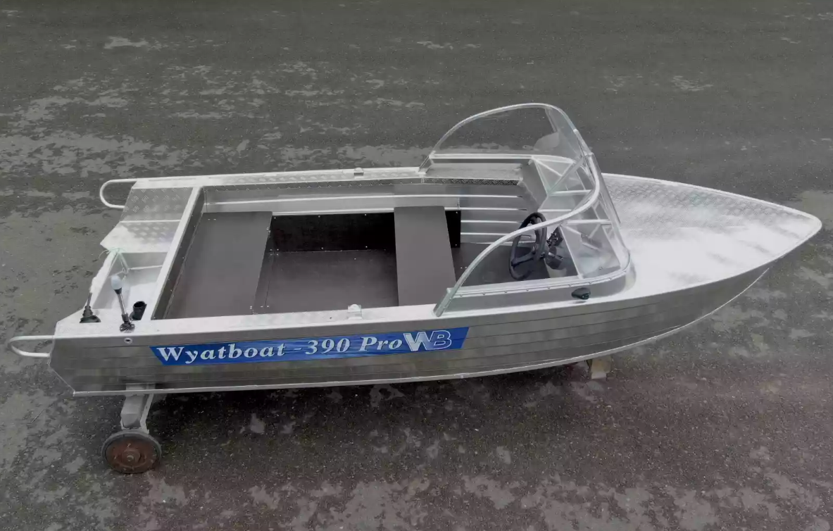 Алюминиевый катер Wyatboat-390 Pro в Сыктывкаре