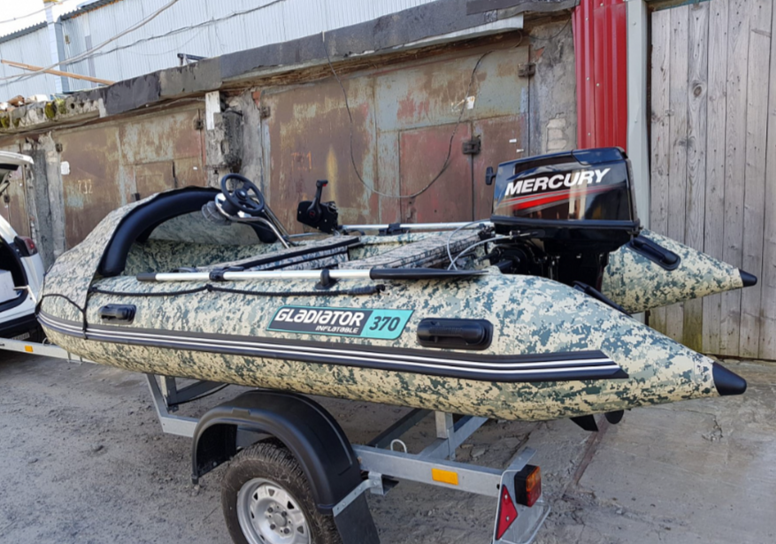 НАДУВНАЯ ЛОДКА GLADIATOR C370AL в Сыктывкаре