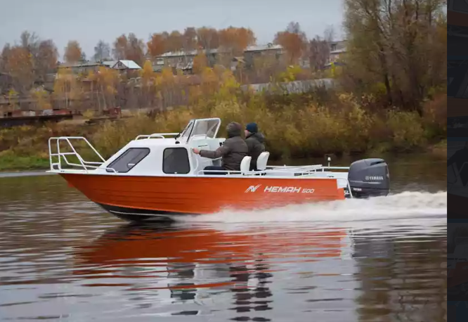 Алюминиевый катер Неман-500 (каютный) в Сыктывкаре