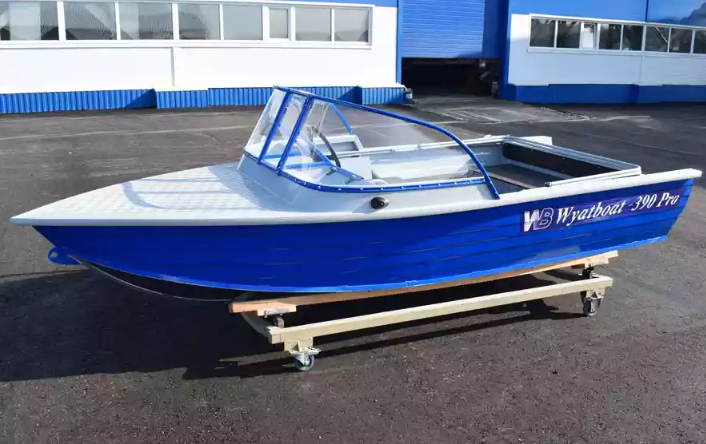 Алюминиевый катер Wyatboat-390 Pro в Сыктывкаре