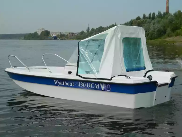 Стеклопластиковый катер Wyatboat-430 DCM (тримаран) в Сыктывкаре