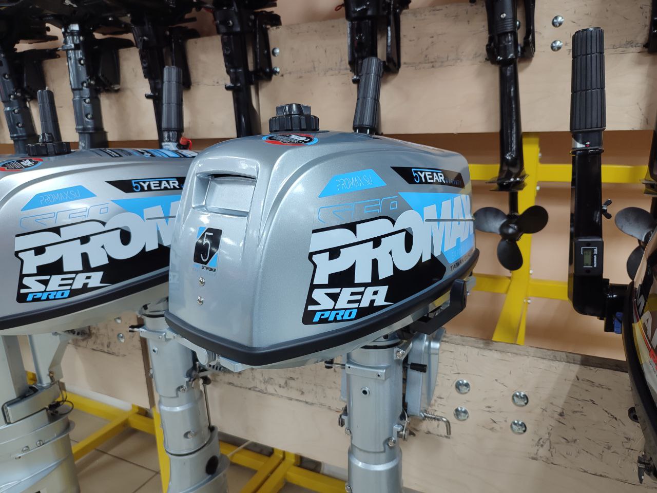 Лодочный мотор PROMAX SP5FHS (внешний бак 12 л) в Сыктывкаре
