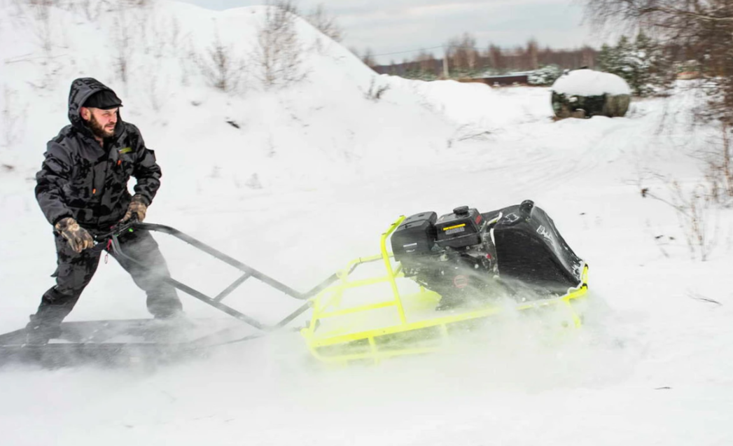 Мотобуксировщик Бурлак ХОЗЯИН-1 (капот металл) в Сыктывкаре