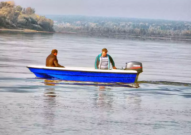 Стеклопластиковая лодка Wyatboat 430 тримаран в Сыктывкаре