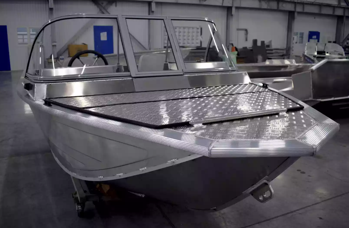 Алюминиевый катер Неман-450 DC NEW без покраски в Сыктывкаре
