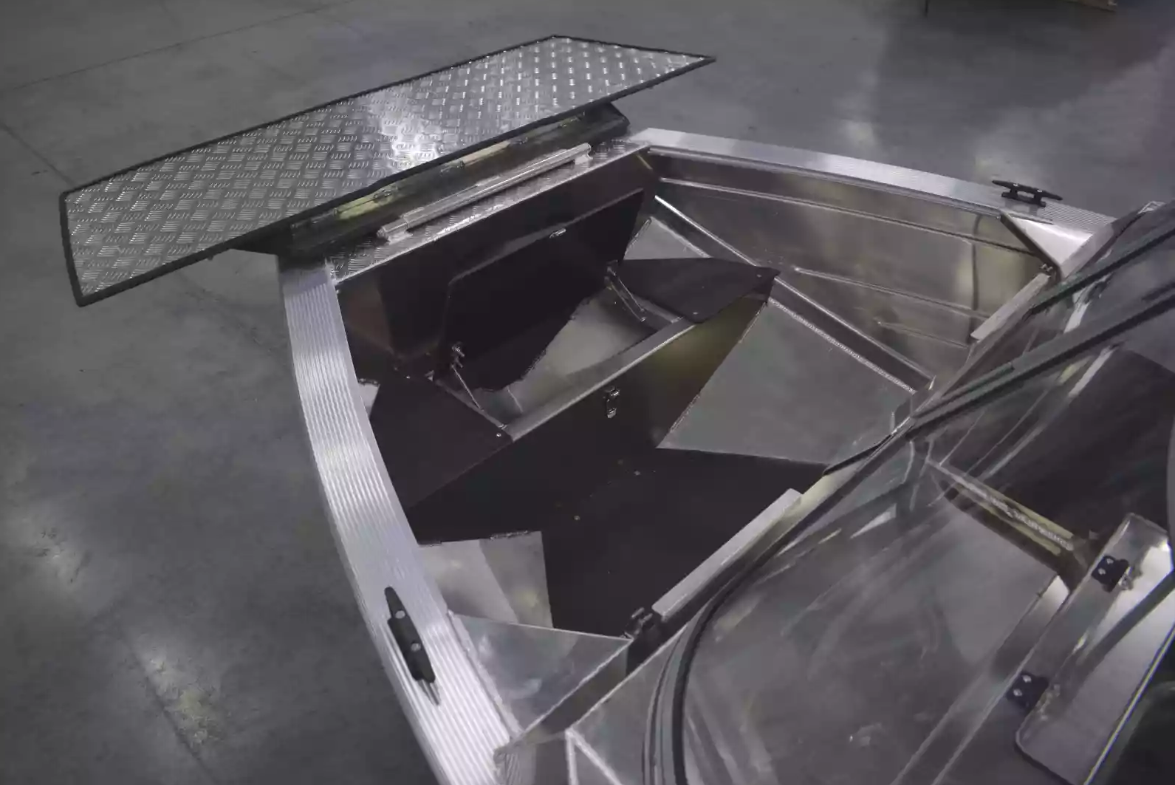 Алюминиевый катер Неман-450 DC NEW без покраски в Сыктывкаре