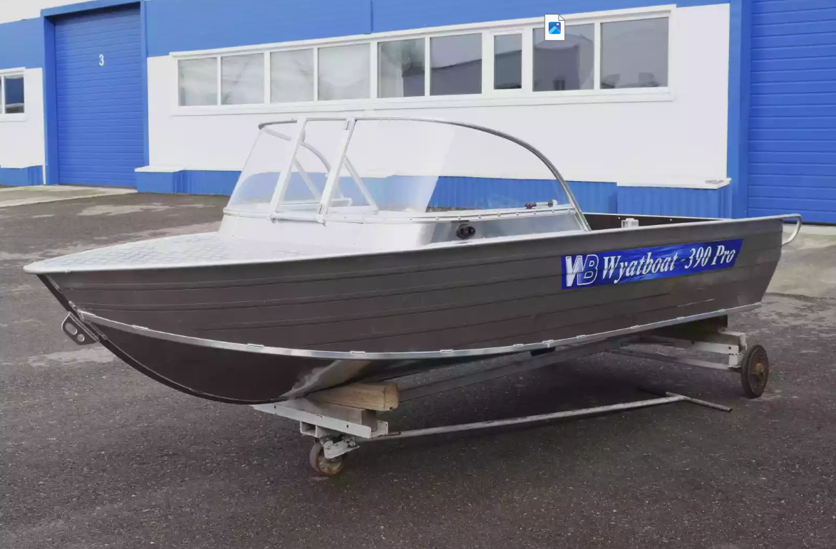 Алюминиевый катер Wyatboat-390 Pro в Сыктывкаре