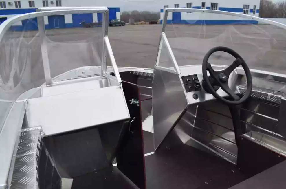 Алюминиевая лодка Wyatboat-390 DCM Увеличенный борт в Сыктывкаре