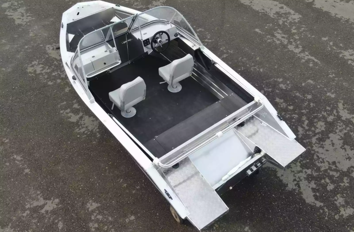 Алюминиевый катер Неман-450 DC NEW без покраски в Сыктывкаре