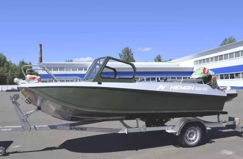 Алюминиевый катер Неман-500 DC Pro в Сыктывкаре
