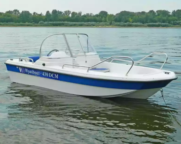 Стеклопластиковый катер Wyatboat-430 DCM (тримаран) в Сыктывкаре