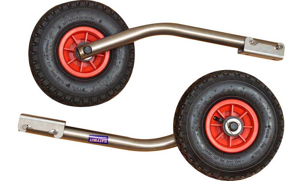 Транцевые колеса модульные удлиненные из нержавеющей стали в Сыктывкаре