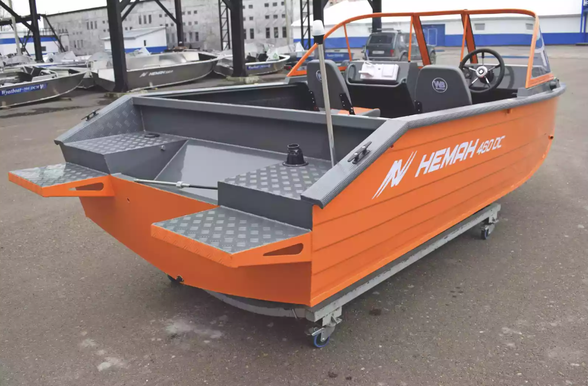 Алюминиевый катер Неман-480 DCM FISH в Сыктывкаре