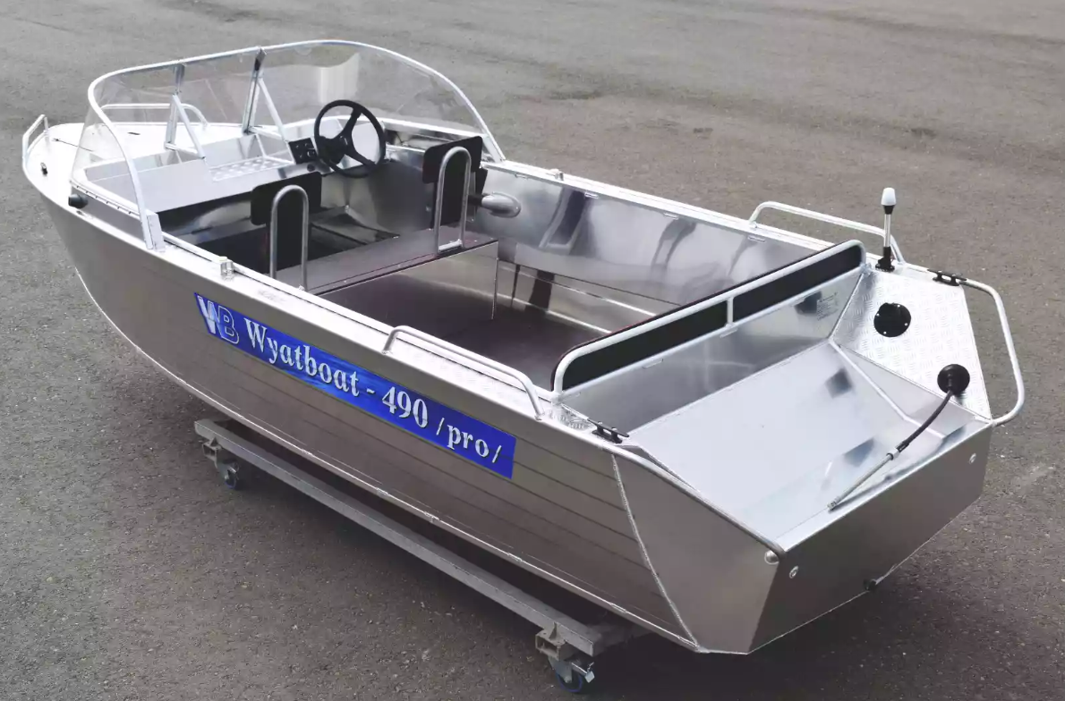 Алюминиевый катер Wyatboat-490 Pro в Сыктывкаре