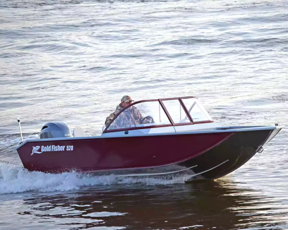 Алюминиевый катер Gold Fisher 520 DCM FISH в Сыктывкаре