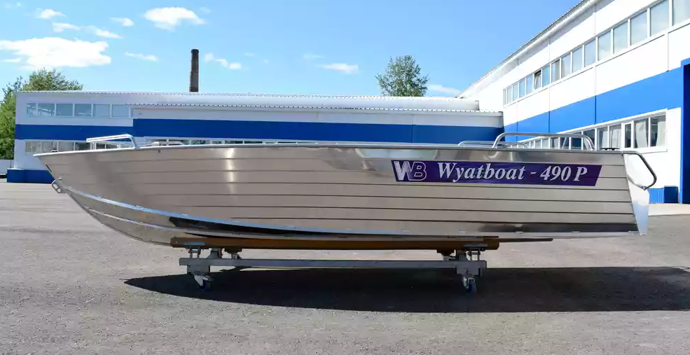Алюминиевая лодка Wyatboat-490 P в Сыктывкаре